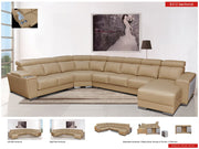 8312 Sectional With Sliding Seats - Gate FurnitureSectional