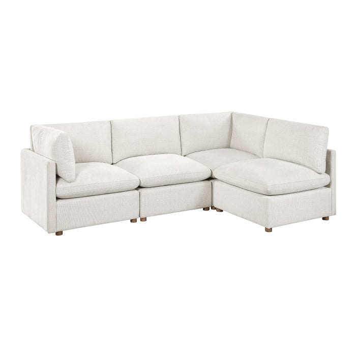 8338BE*42AC2CR (4)4-Piece Modular Sectional - 8338BE*42AC2CR