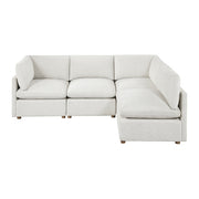 8338BE*42AC2CR (4)4-Piece Modular Sectional - 8338BE*42AC2CR