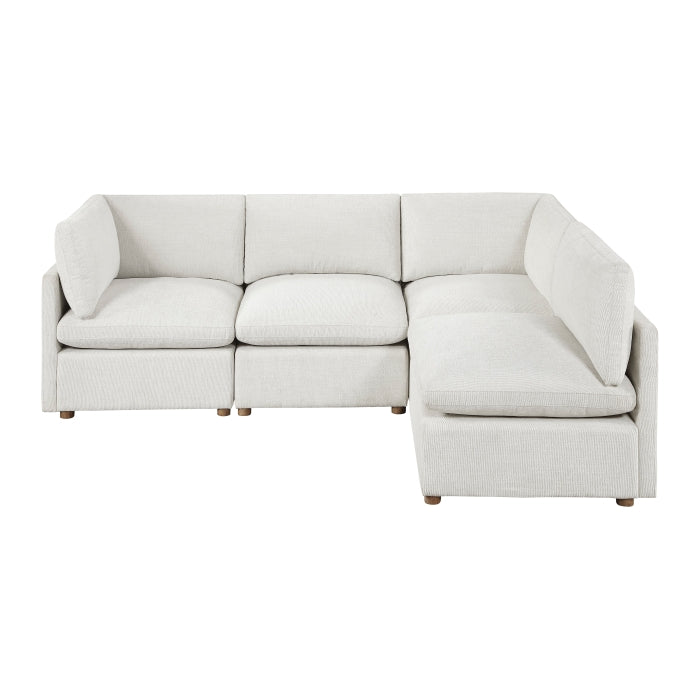 8338BE*42AC2CR (4)4-Piece Modular Sectional - 8338BE*42AC2CR