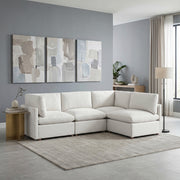 8338BE*42AC2CR (4)4-Piece Modular Sectional - 8338BE*42AC2CR