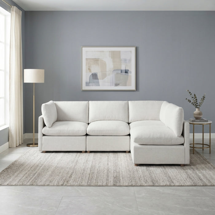 8338BE*42AC2CR (4)4-Piece Modular Sectional - 8338BE*42AC2CR