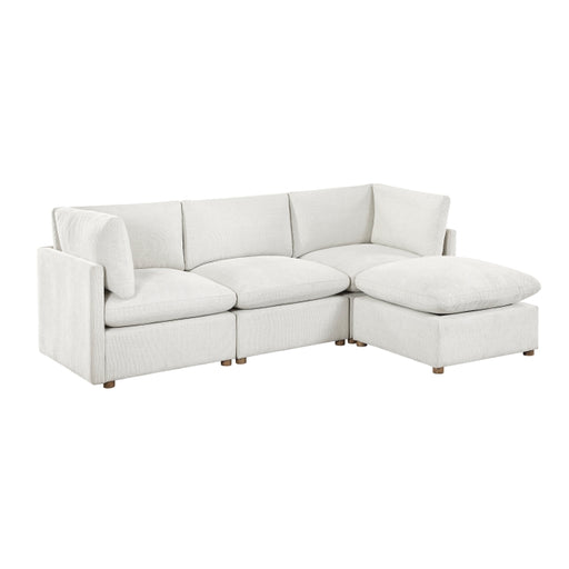 8338BE*42CRACOT (4)4-Piece Modular Sectional with Ottoman - 8338BE*42CRACOT
