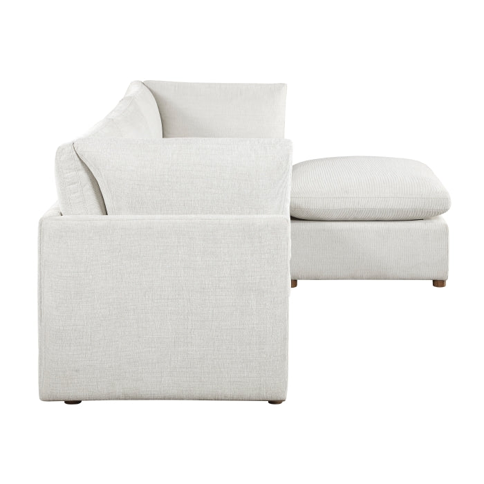 8338BE*42CRACOT (4)4-Piece Modular Sectional with Ottoman - 8338BE*42CRACOT
