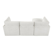 8338BE*42CRACOT (4)4-Piece Modular Sectional with Ottoman - 8338BE*42CRACOT