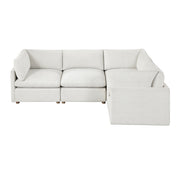 8338BE*43CRAC (4)4-Piece Modular Sectional - 8338BE*43CRAC
