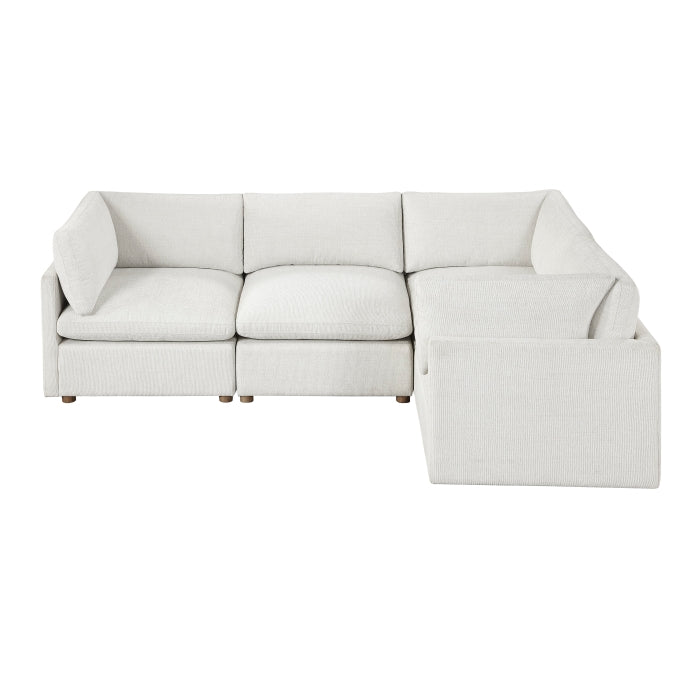 8338BE*43CRAC (4)4-Piece Modular Sectional - 8338BE*43CRAC