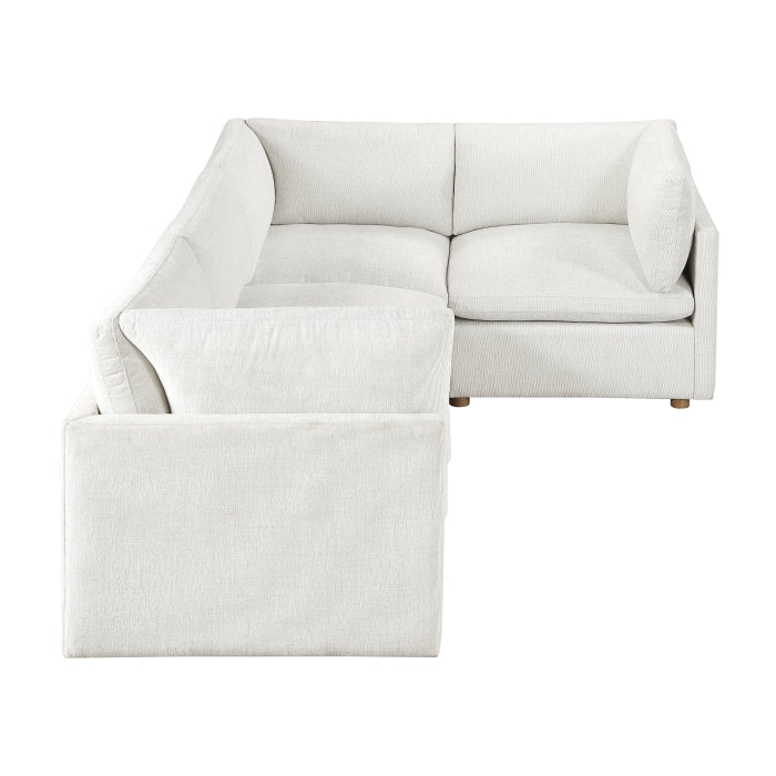 8338BE*43CRAC (4)4-Piece Modular Sectional - 8338BE*43CRAC