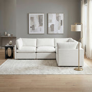 8338BE*43CRAC (4)4-Piece Modular Sectional - 8338BE*43CRAC