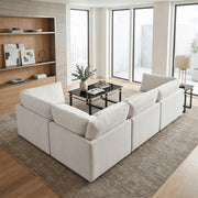8338BE*43CRAC (4)4-Piece Modular Sectional - 8338BE*43CRAC