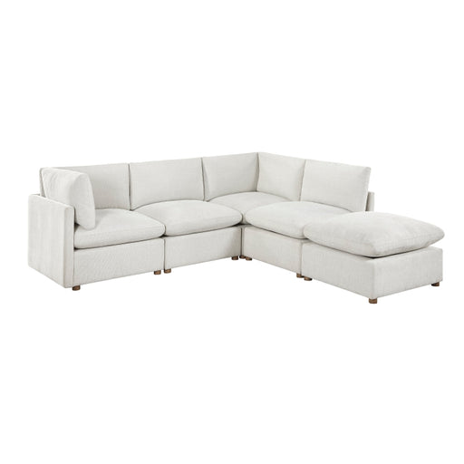 8338BE*52AC2CROT (5)5-Piece Modular Sectional with Ottoman - 8338BE*52AC2CROT