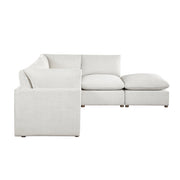8338BE*52AC2CROT (5)5-Piece Modular Sectional with Ottoman - 8338BE*52AC2CROT