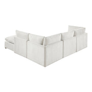 8338BE*52AC2CROT (5)5-Piece Modular Sectional with Ottoman - 8338BE*52AC2CROT