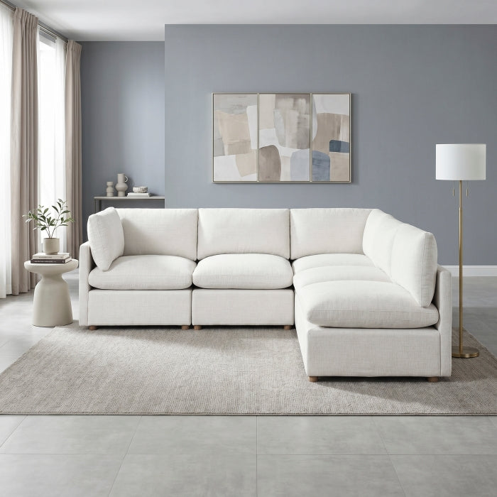 8338BE*52CR3AC (5)5-Piece Modular Sectional - 8338BE*52CR3AC