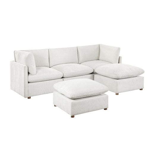 8338BE*52CRAC2OT (5)5-Piece Modular Sectional with Two Ottomans - 8338BE*52CRAC2OT