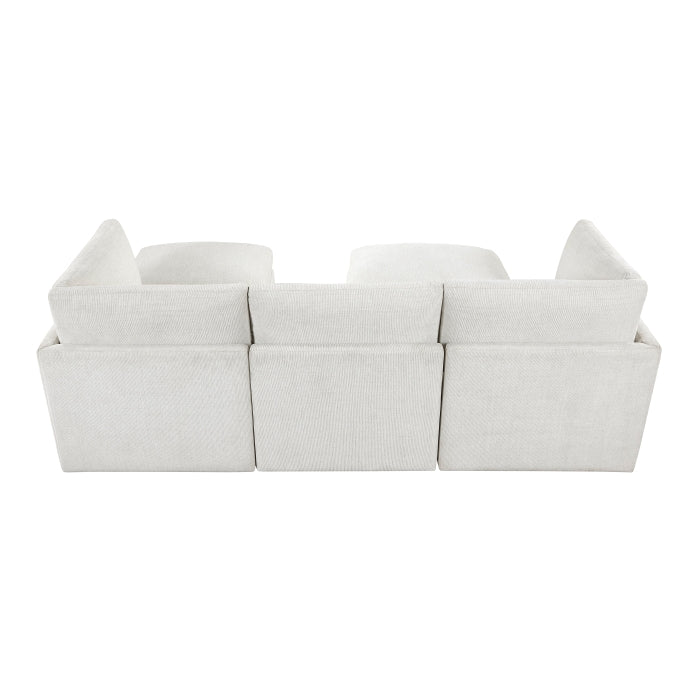 8338BE*52CRAC2OT (5)5-Piece Modular Sectional with Two Ottomans - 8338BE*52CRAC2OT