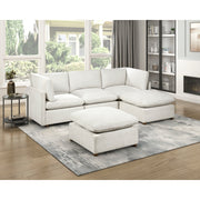 8338BE*52CRAC2OT (5)5-Piece Modular Sectional with Two Ottomans - 8338BE*52CRAC2OT