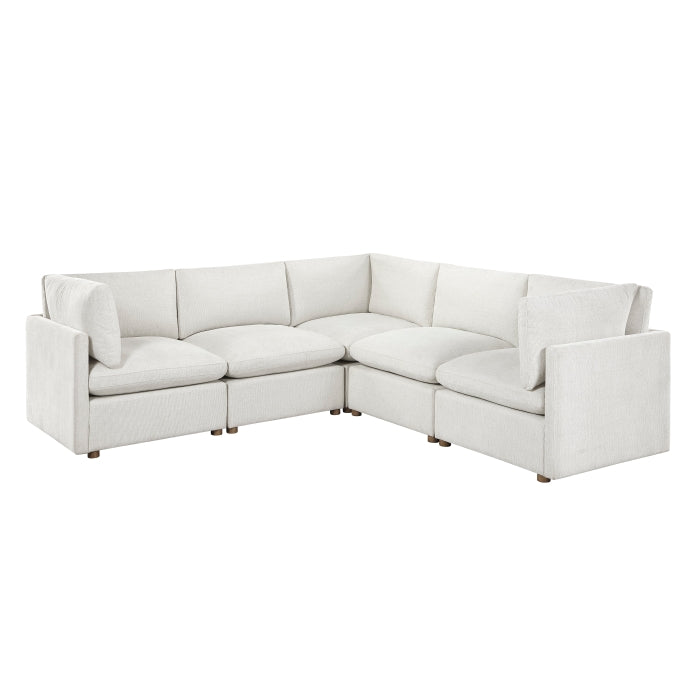 8338BE*53CR2AC (5)5-Piece Modular Sectional - 8338BE*53CR2AC