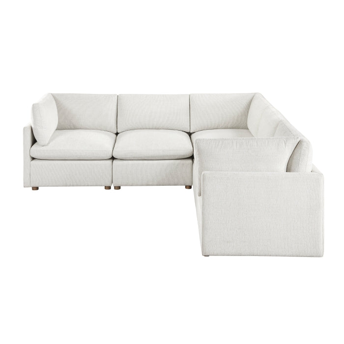 8338BE*53CR2AC (5)5-Piece Modular Sectional - 8338BE*53CR2AC