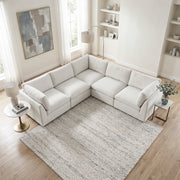 8338BE*53CR2AC (5)5-Piece Modular Sectional - 8338BE*53CR2AC