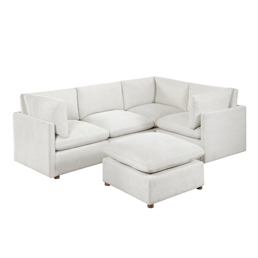 8338BE*53CRACOT (5)5-Piece Modular Sectional with Ottoman - 8338BE*53CRACOT
