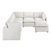 8338BE*63CR2ACOT (6)6-Piece Modular Sectional with Ottoman - 8338BE*63CR2ACOT