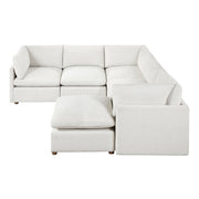 8338BE*63CR2ACOT (6)6-Piece Modular Sectional with Ottoman - 8338BE*63CR2ACOT