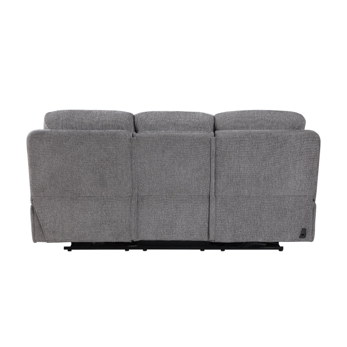 8340GRY*2PWHB 2pc Set: Sofa, Love (Power) - 8340GRY*2PWHB