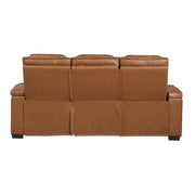 8344BRW*2PWHM 2pc Set: Sofa, Love (Power) - 8344BRW*2PWHM