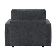 8345DGY-1 Convertible Sleeper Chair with Charging Ports - 8345DGY-1