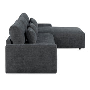 8345DGY*23LRC 2-Piece Sectional with Convertible Queen Sleeper and Right Side Chaise - 8345DGY*23LRC