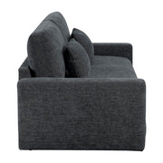 8345DGY-3 Convertible Queen Sleeper Sofa with Charging Ports - 8345DGY-3