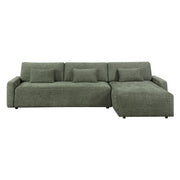 8345GRN*23LRC 2-Piece Sectional with Convertible Queen Sleeper and Right Side Chaise - 8345GRN*23LRC