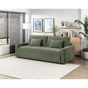 8345GRN-3 Convertible Queen Sleeper Sofa with Charging Ports - 8345GRN-3