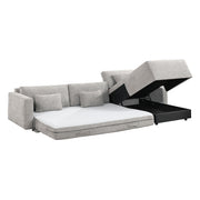 8345GRY*23LRC 2-Piece Sectional with Convertible Queen Sleeper and Right Side Chaise - 8345GRY*23LRC
