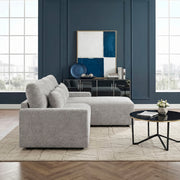 8345GRY*23LRC 2-Piece Sectional with Convertible Queen Sleeper and Right Side Chaise - 8345GRY*23LRC