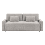 8345GRY-3 Convertible Queen Sleeper Sofa with Charging Ports - 8345GRY-3