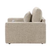 8345TPE-1 Convertible Sleeper Chair with Charging Ports - 8345TPE-1