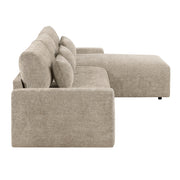 8345TPE*23LRC 2-Piece Sectional with Convertible Queen Sleeper and Right Side Chaise - 8345TPE*23LRC