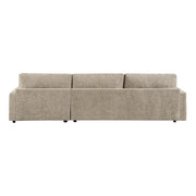 8345TPE*23LRC 2-Piece Sectional with Convertible Queen Sleeper and Right Side Chaise - 8345TPE*23LRC