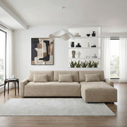 8345TPE*23LRC 2-Piece Sectional with Convertible Queen Sleeper and Right Side Chaise - 8345TPE*23LRC