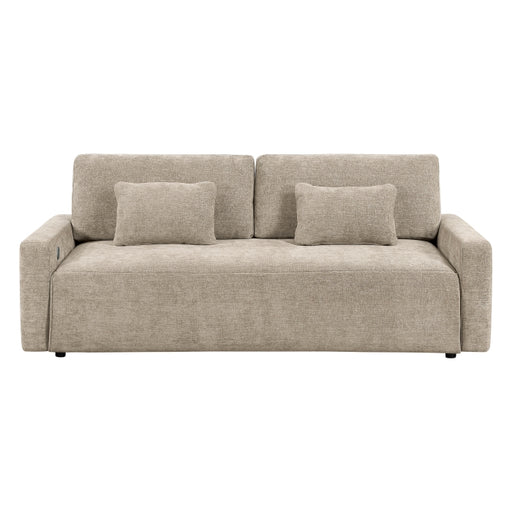 8345TPE-3 Convertible Queen Sleeper Sofa with Charging Ports - 8345TPE-3