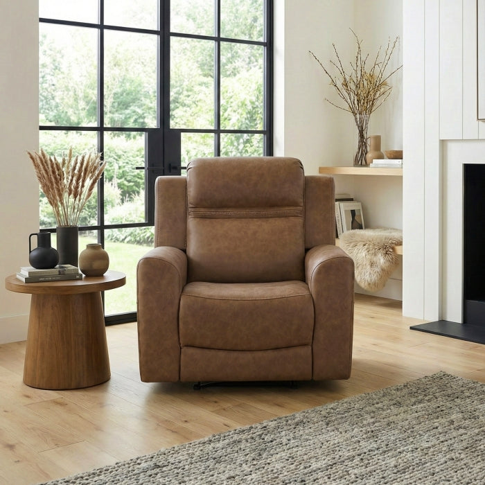 8347BRW-1 Reclining Chair - 8347BRW-1