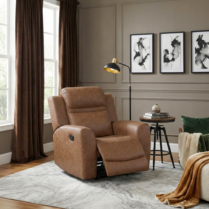 8347BRW-1 Reclining Chair - 8347BRW-1