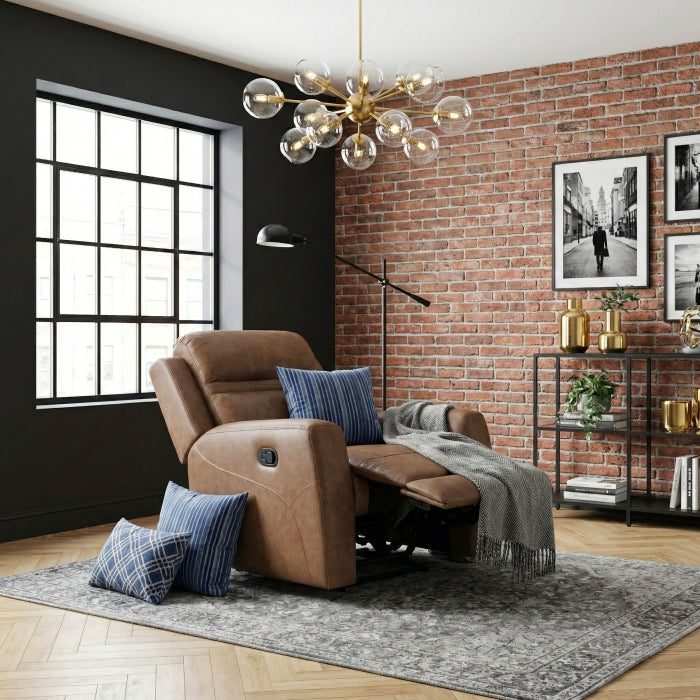 8347BRW-1 Reclining Chair - 8347BRW-1