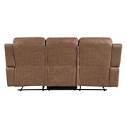 8347BRW-3 Double Reclining Sofa - 8347BRW-3