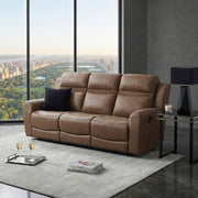 8347BRW-3 Double Reclining Sofa - 8347BRW-3