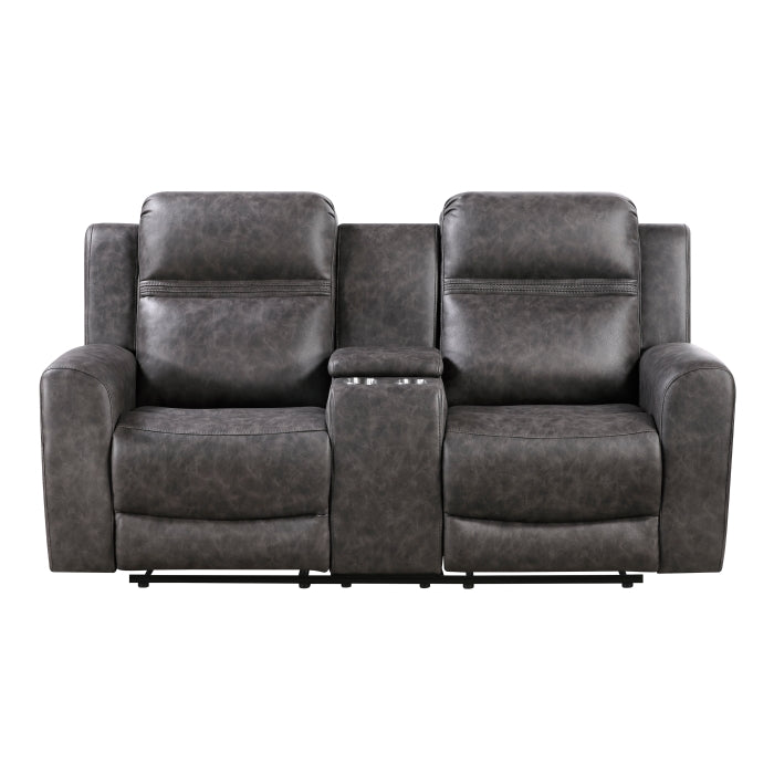 8347CRC-2 Double Reclining Love Seat with Center Console - 8347CRC-2