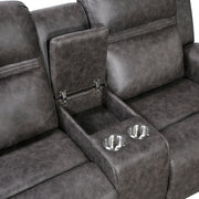 8347CRC-2 Double Reclining Love Seat with Center Console - 8347CRC-2