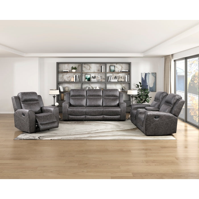 8347CRC-2 Double Reclining Love Seat with Center Console - 8347CRC-2